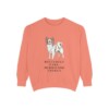 Papillon Humor Sweatshirt, Terracotta, front view