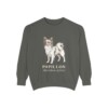 Papillon Latin Sweatshirt, Pepper, front view