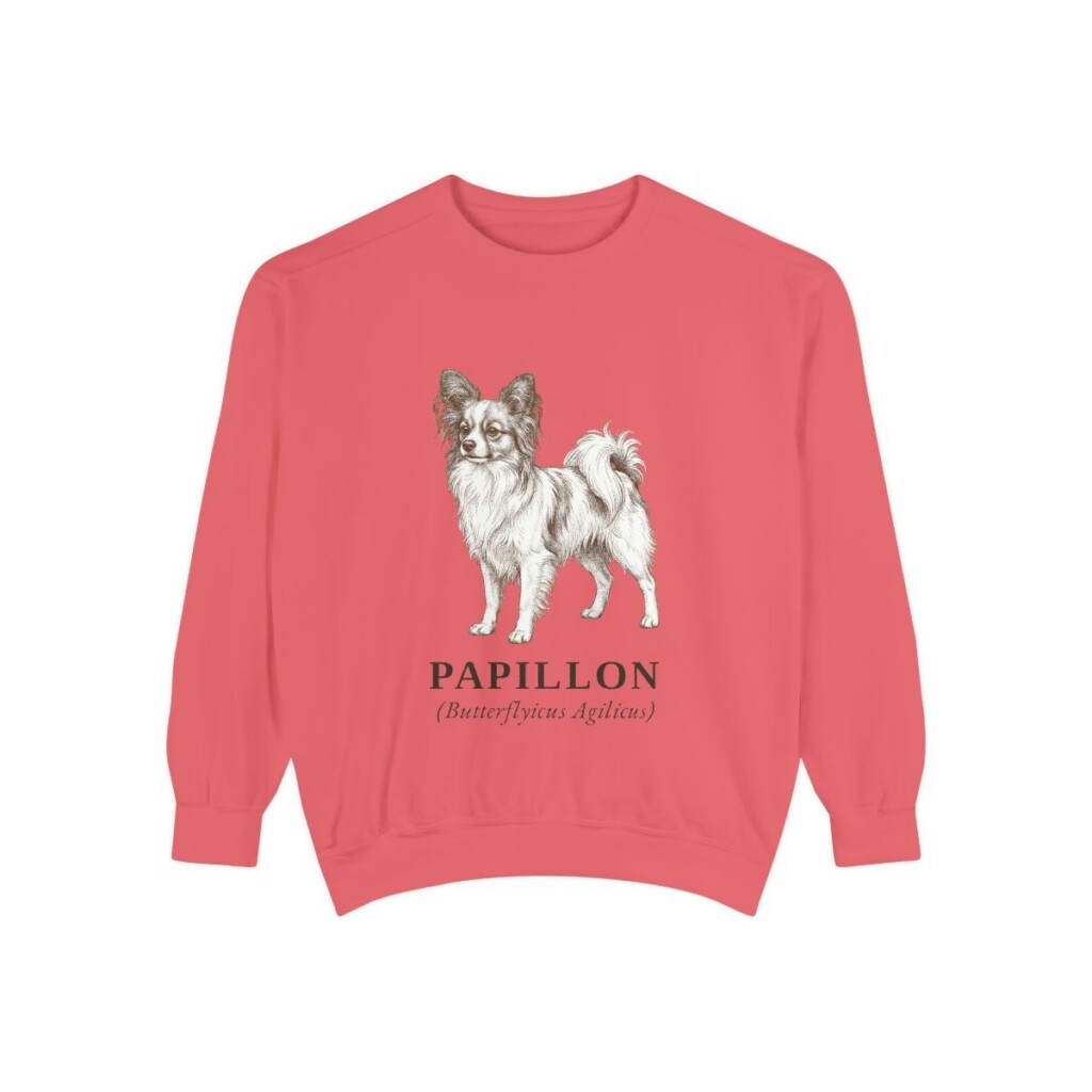 Papillon Latin Sweatshirt, Watermelon, front view