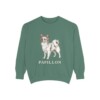 Papillon Sweatshirt, Light Green, front view