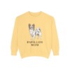 Papillon Mom Sweatshirt, Butter, front view