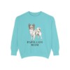 Papillon Mom Sweatshirt, Chalky Mint, front view