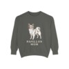 Papillon Mom Sweatshirt, Pepper, front view