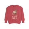 parson-russell-terrier-sweatshirt-crimson Parson Russell Terrier Sweatshirt, Crimson, front view
