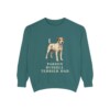 Parson Russell Terrier Dad Sweatshirt, Blue Spruce, front view