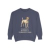 Parson Russell Terrier Dad Sweatshirt, Denim, front view