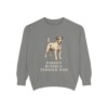 Parson Russell Terrier Dad Sweatshirt, Grey, front view