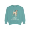 Parson Russell Terrier Dad Sweatshirt, Seafoam, front view