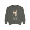 Parson Russell Terrier Humor Sweatshirt, Pepper, front view