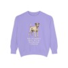 Parson Russell Terrier Humor Sweatshirt, Violet, front view