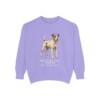 parson-russell-terrier-sweatshirt-latin-violet Parson Russell Terrier Latin Sweatshirt, Violet, front view