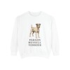 parson-russell-terrier-sweatshirt-white Parson Russell Terrier Sweatshirt, White, front view