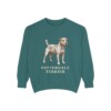 Patterdale Terrier Sweatshirt, Blue Spruce, front view