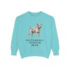 Patterdale Terrier Mom Sweatshirt, Chalky Mint, front view
