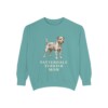 Patterdale Terrier Mom Sweatshirt, Seafoam, front view
