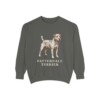 Patterdale Terrier Sweatshirt, Pepper, front view