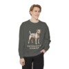 Patterdale Terrier Sweatshirt, Pepper, person 1 front