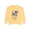 Peke-A-Poo Sweatshirt, Butter, front view