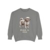 Peke-A-Poo Sweatshirt, Grey, front view