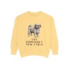 Peke-A-Poo Humor Sweatshirt, Butter, front view