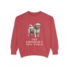 Peke-A-Poo Humor Sweatshirt, Crimson, front view