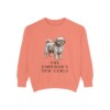 Peke-A-Poo Humor Sweatshirt, Terracotta, front view