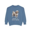 Peke-A-Poo Mom Sweatshirt, Blue Jean, front view