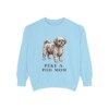Peke-A-Poo Mom Sweatshirt, Chambray, front view