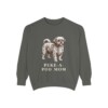 Peke-A-Poo Mom Sweatshirt, Pepper, front view