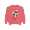 Peke-A-Poo Sweatshirt, Watermelon, front view