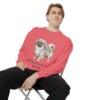Pekingese Dad Sweatshirt, Watermelon, person 1 context