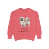 Pekingese Humor Sweatshirt, Watermelon, front view