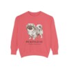 pekingese-sweatshirt-latin-watermelon-1 Pekingese Latin Sweatshirt, Watermelon, front view