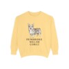 Pembroke Welsh Corgi Sweatshirt, Butter, front view
