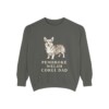pembroke-welsh-corgi-sweatshirt-dad-pepper Pembroke Welsh Corgi Dad Sweatshirt, Pepper, front view
