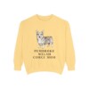 Pembroke Welsh Corgi Mom Sweatshirt, Butter, front view