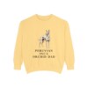 Peruvian Inca Orchid Dad Sweatshirt, Butter, front view