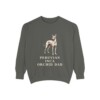Peruvian Inca Orchid Dad Sweatshirt, Pepper, front view