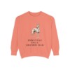 Peruvian Inca Orchid Dad Sweatshirt, Terracotta, front view