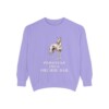 Peruvian Inca Orchid Dad Sweatshirt, Violet, front view