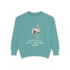 Peruvian Inca Orchid Mom Sweatshirt, Seafoam, front view