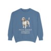 Petit Basset Griffon Vendeen Sweatshirt, Blue Jean, front view