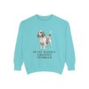 Petit Basset Griffon Vendeen Sweatshirt, Chalky Mint, front view