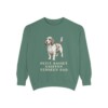 Petit Basset Griffon Vendeen Dad Sweatshirt, Light Green, front view