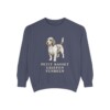 Petit Basset Griffon Vendeen Sweatshirt, Denim, front view