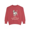 petit-basset-griffon-vendeen-sweatshirt-humor-crimson Petit Basset Griffon Vendeen Humor Sweatshirt, Crimson, front view