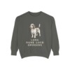 petit-basset-griffon-vendeen-sweatshirt-humor-pepper Petit Basset Griffon Vendeen Humor Sweatshirt, Pepper, front view