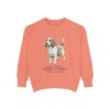 petit-basset-griffon-vendeen-sweatshirt-latin-terracotta Petit Basset Griffon Vendeen Latin Sweatshirt, Terracotta, front view
