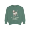 Petit Basset Griffon Vendeen Sweatshirt, Light Green, front view