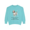 petit-basset-griffon-vendeen-sweatshirt-mom-chalky-mint-1 Petit Basset Griffon Vendeen Mom Sweatshirt, Chalky Mint, front view